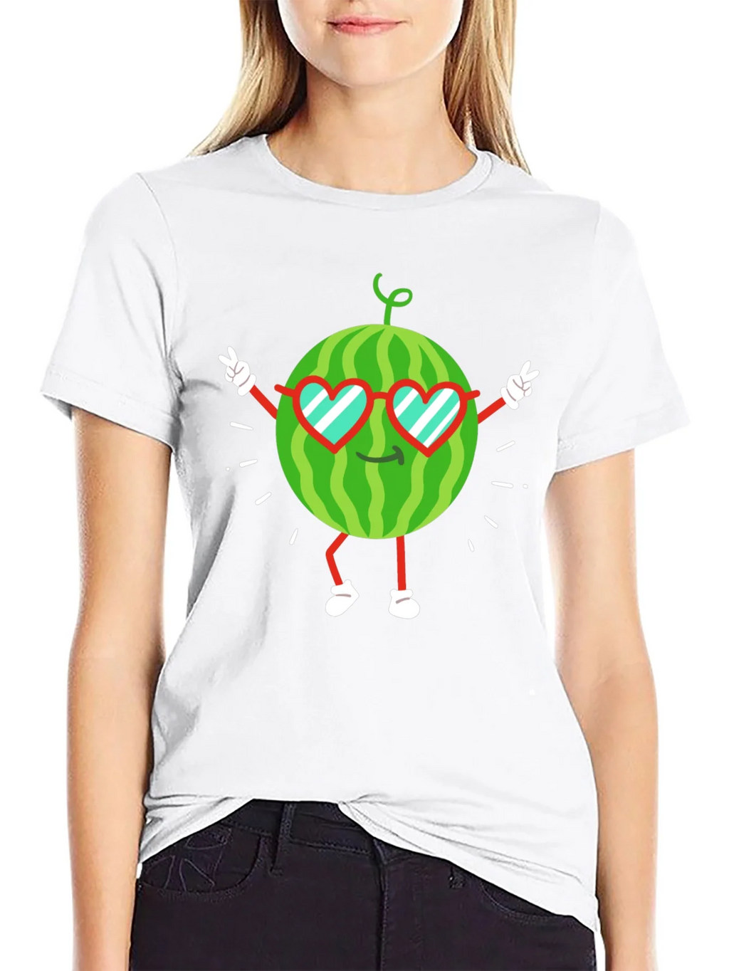 Cool Watermelon Graphic Tee - Fun Summer Shirt product image 8