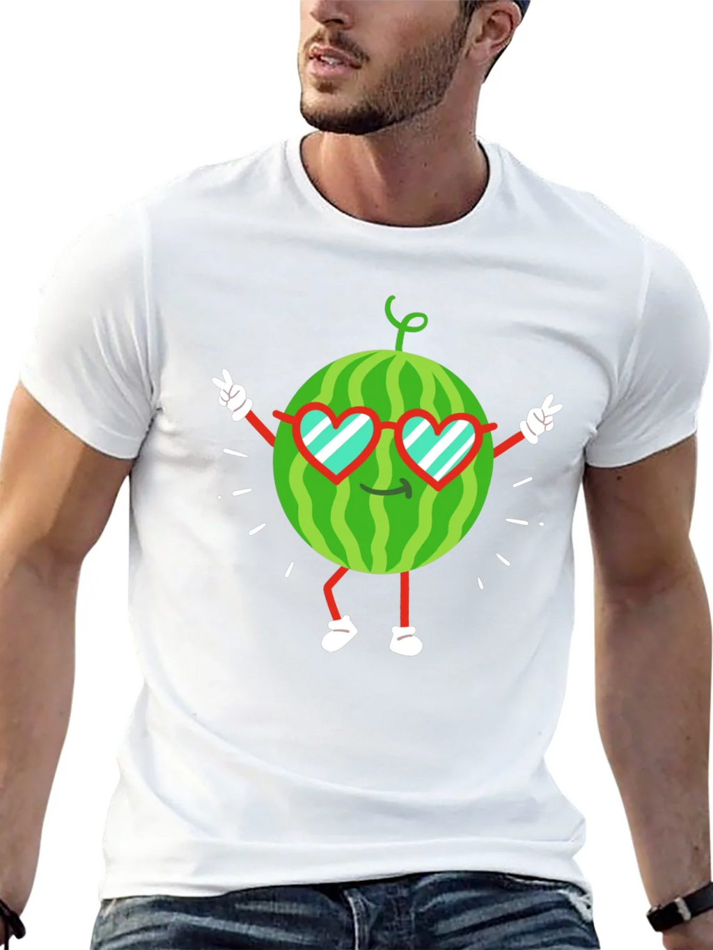 Cool Watermelon Graphic Tee - Fun Summer Shirt product image 12
