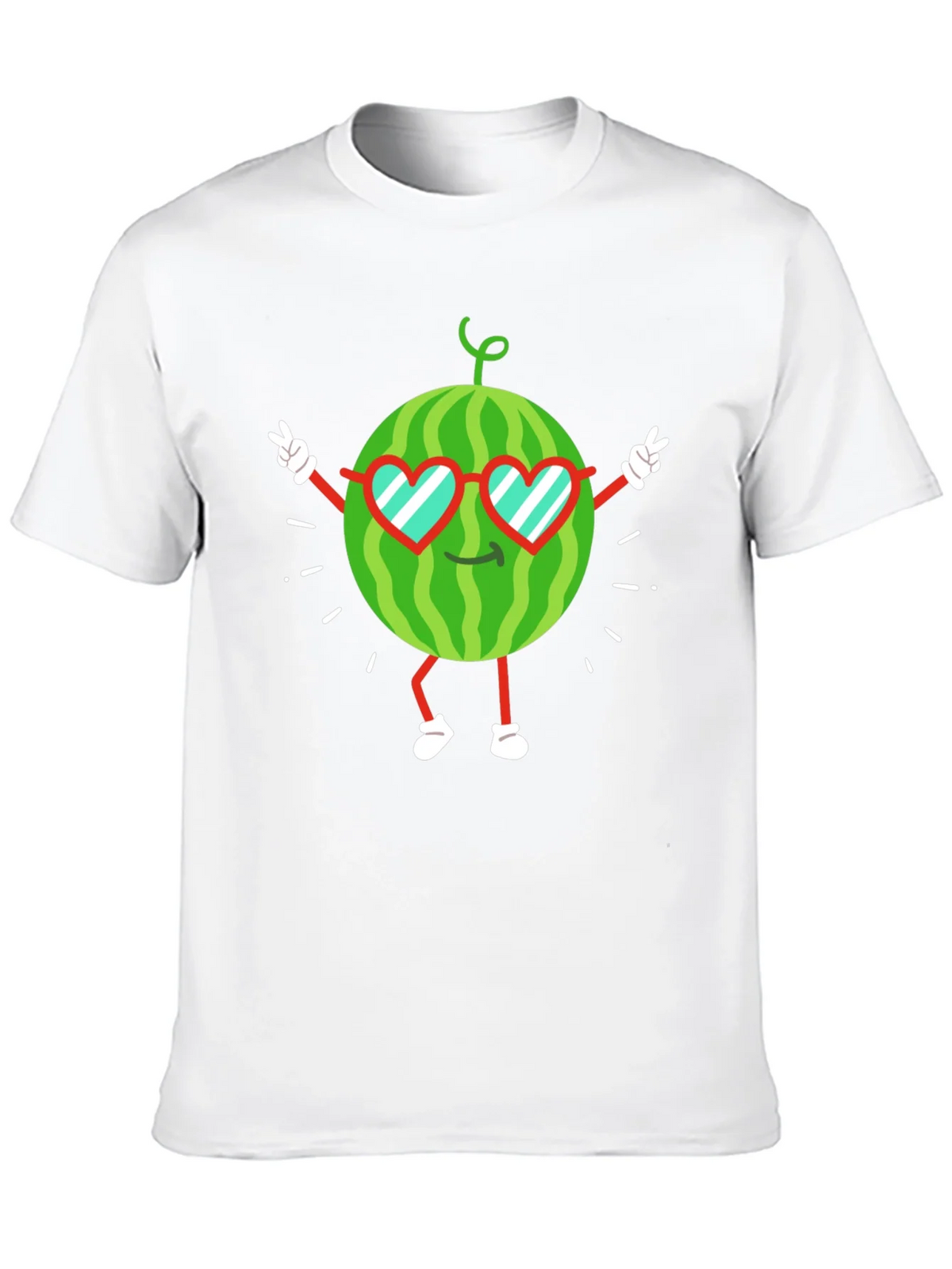 Cool Watermelon Graphic Tee - Fun Summer Shirt product image 9