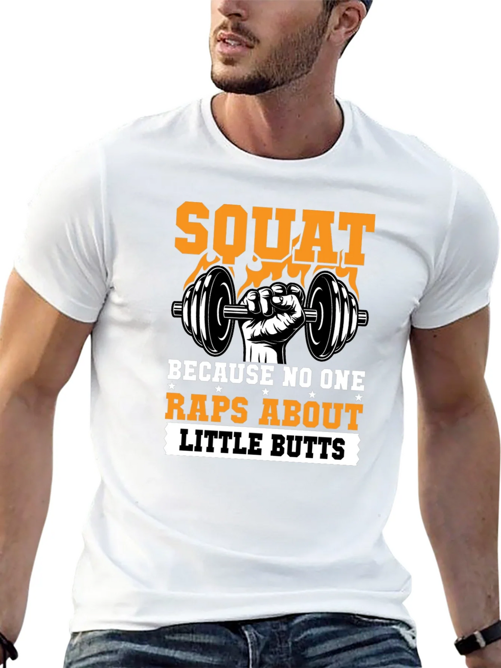 Squat Motivational Gym T-Shirt product image 12