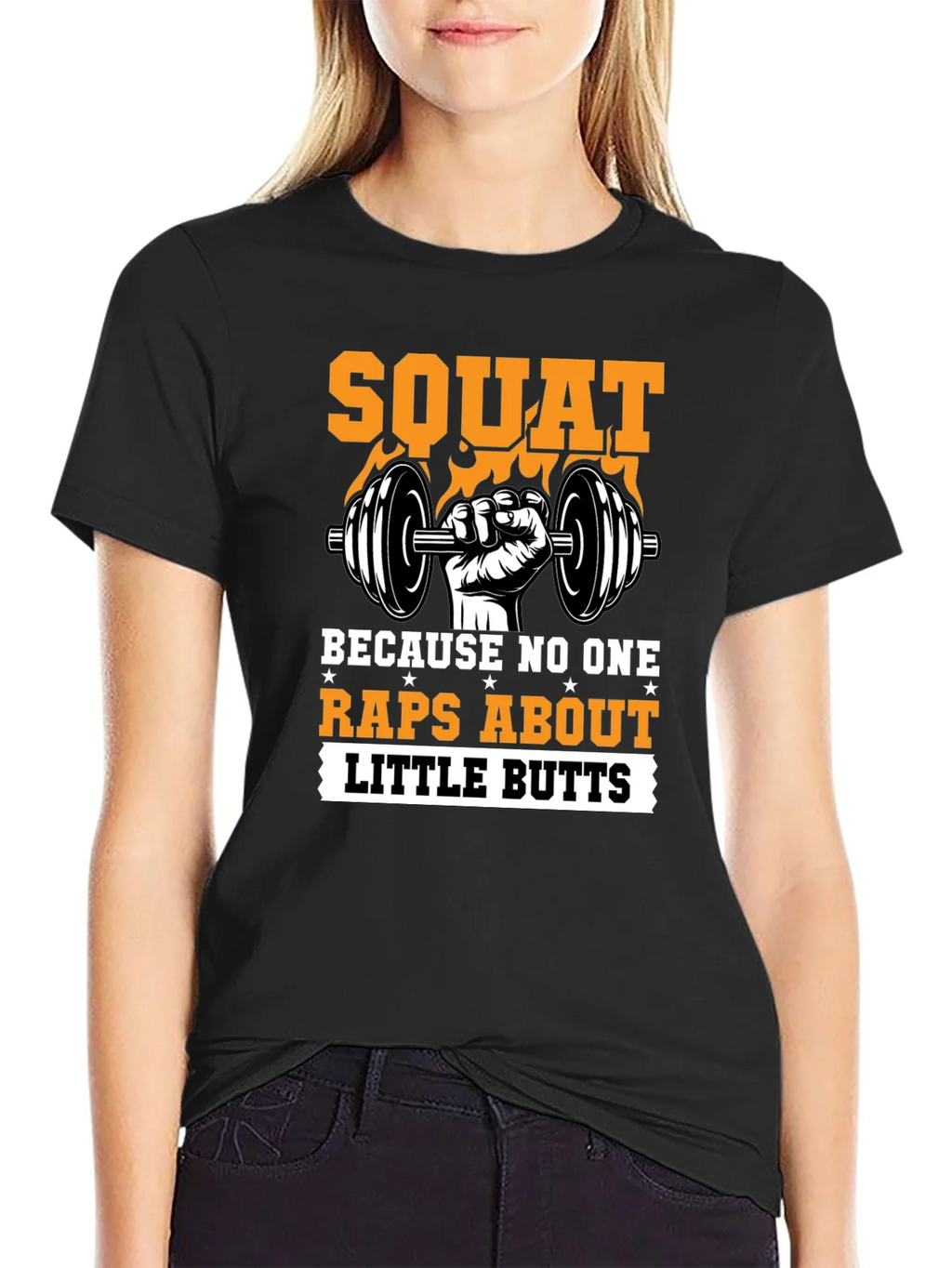 Squat Motivational Gym T-Shirt product image 2