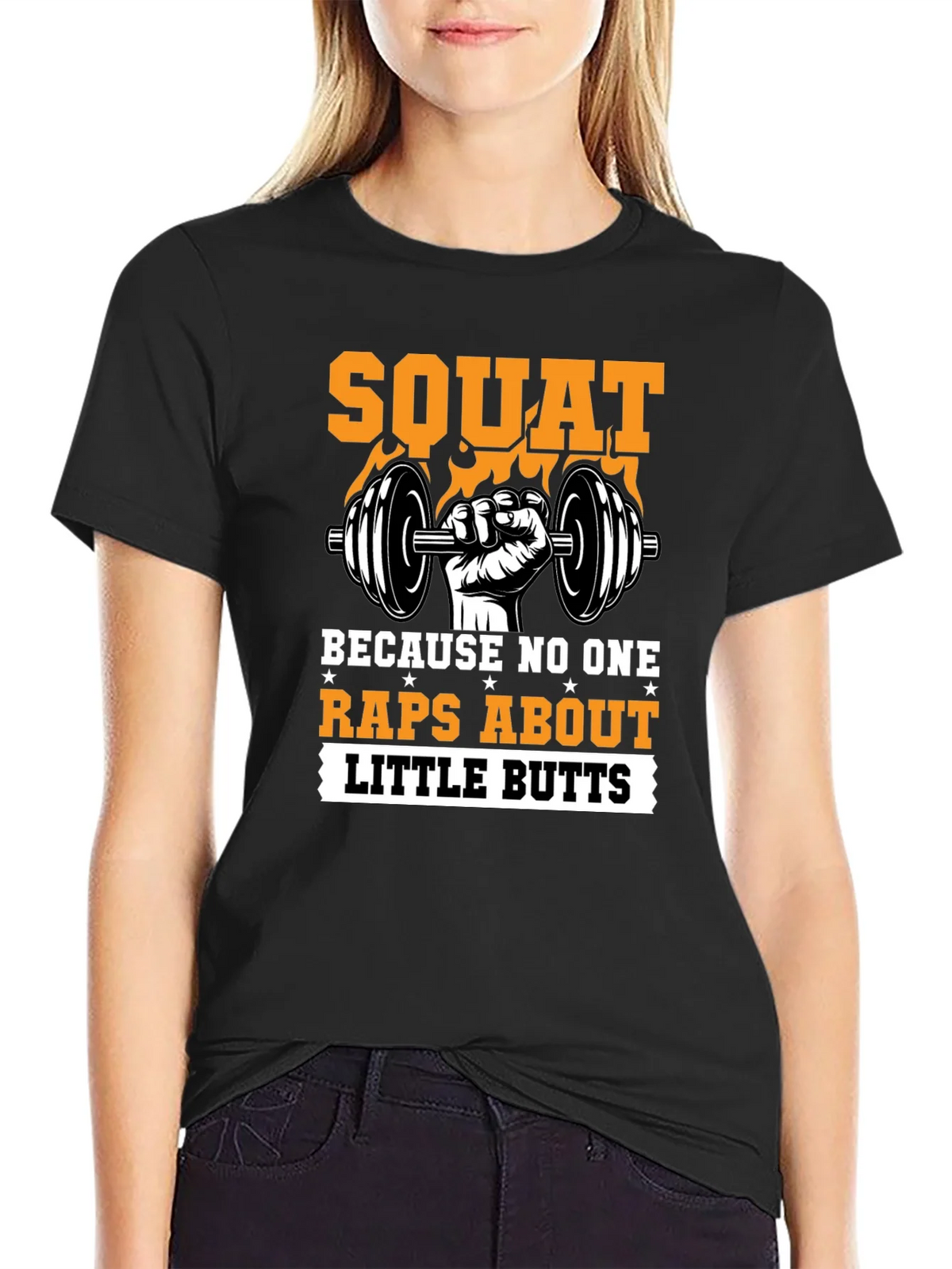 Squat Motivational Gym T-Shirt product image 2