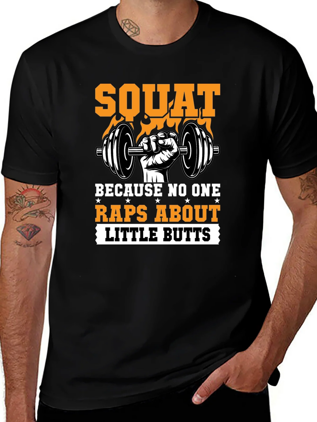 Squat Motivational Gym T-Shirt product image 1