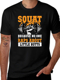 Squat Motivational Gym T-Shirt product image 1