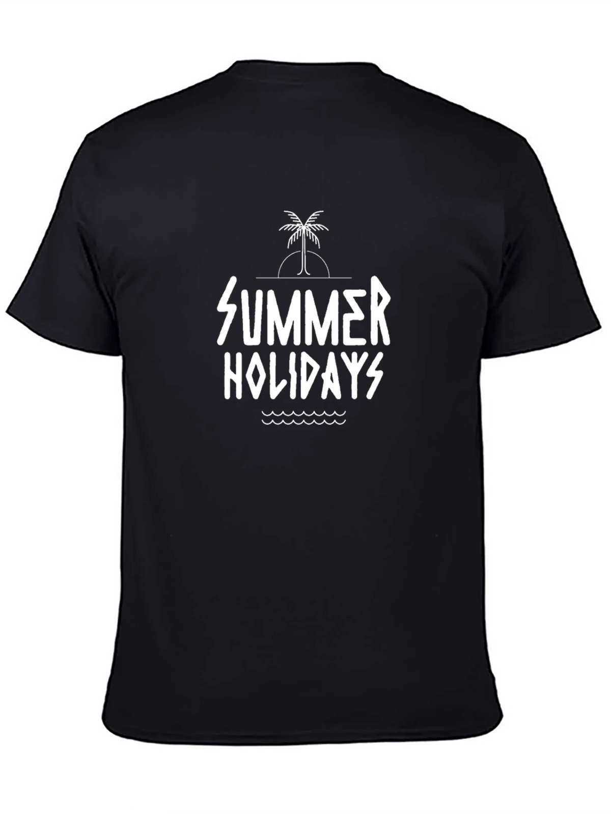 Summer Holidays Black T-Shirt product image 4