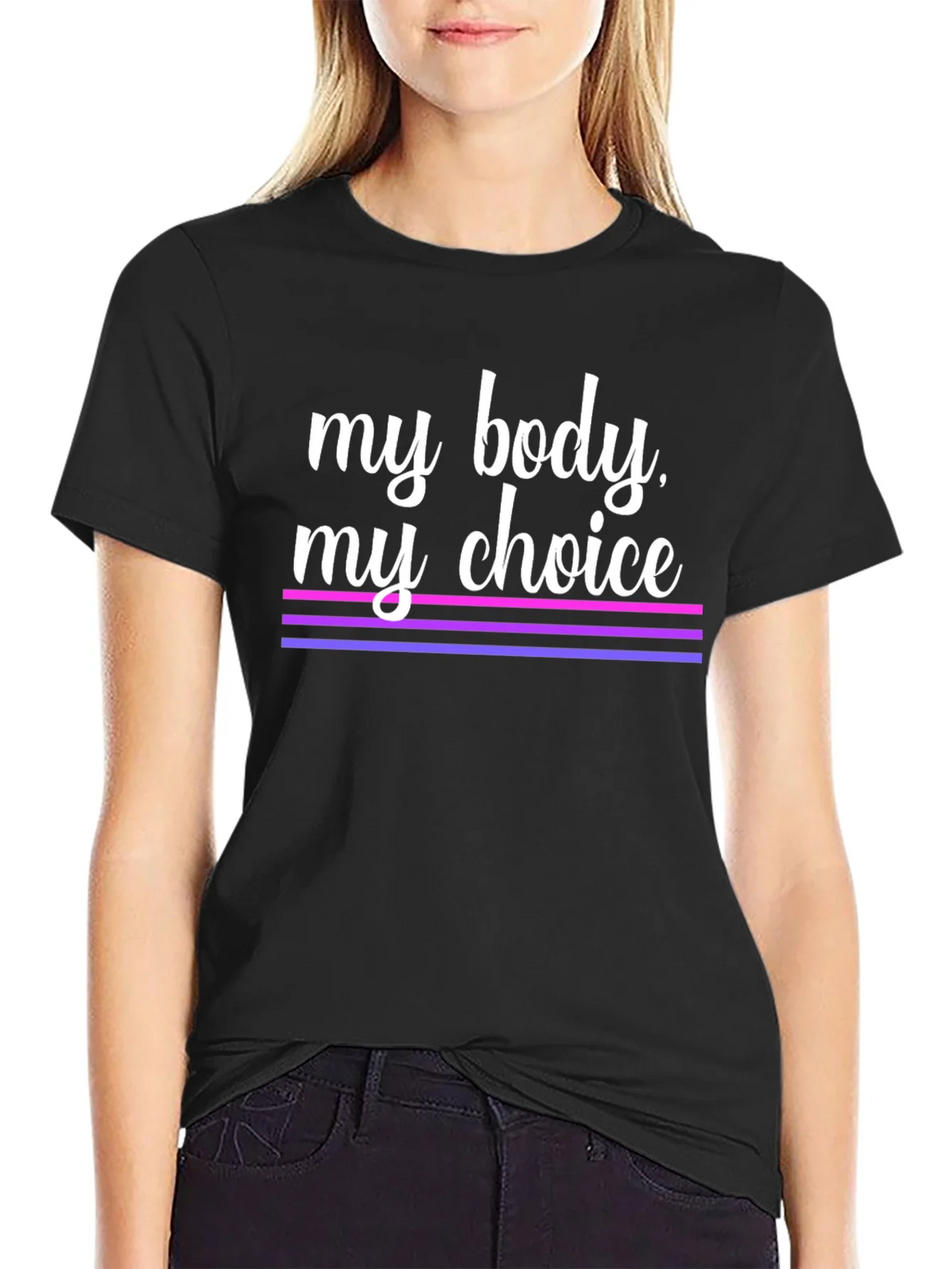 My Body My Choice T-Shirt Pro Womens Rights Tee product image 2