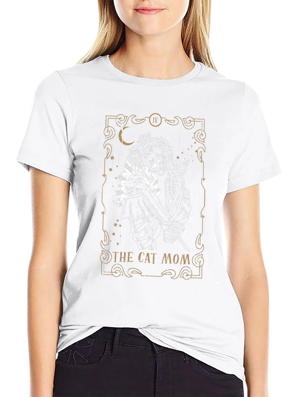 The Cat Mom Tarot Graphic T-Shirt product image 8