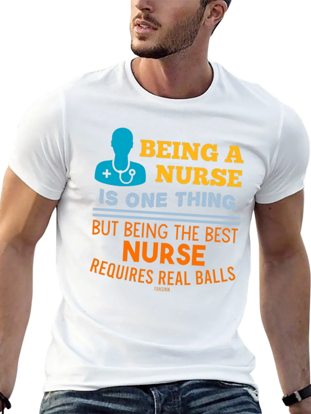 Being A Nurse Graphic T-Shirt product image 8