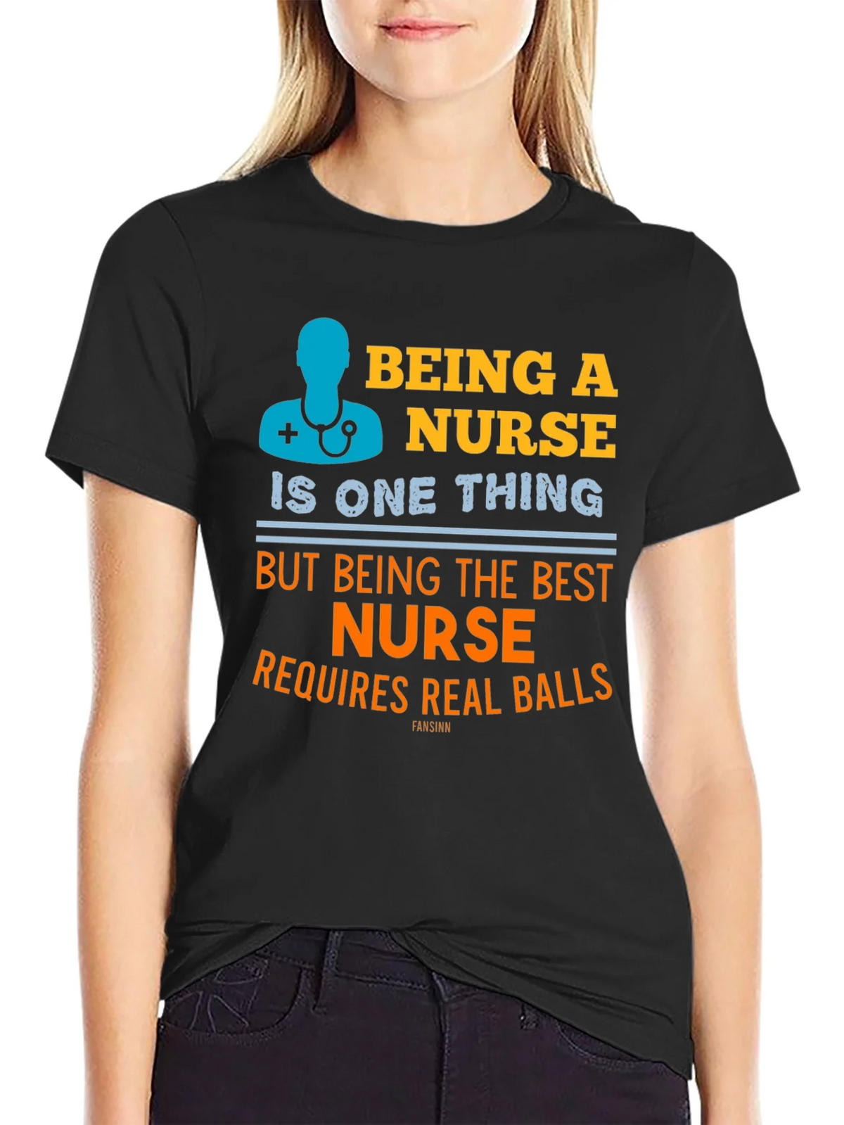 Being A Nurse Graphic T-Shirt product image 2