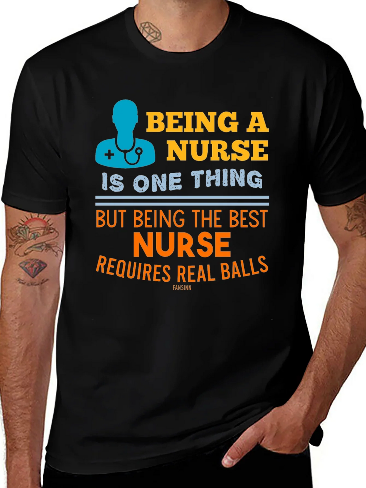 Being A Nurse Graphic T-Shirt product image 1