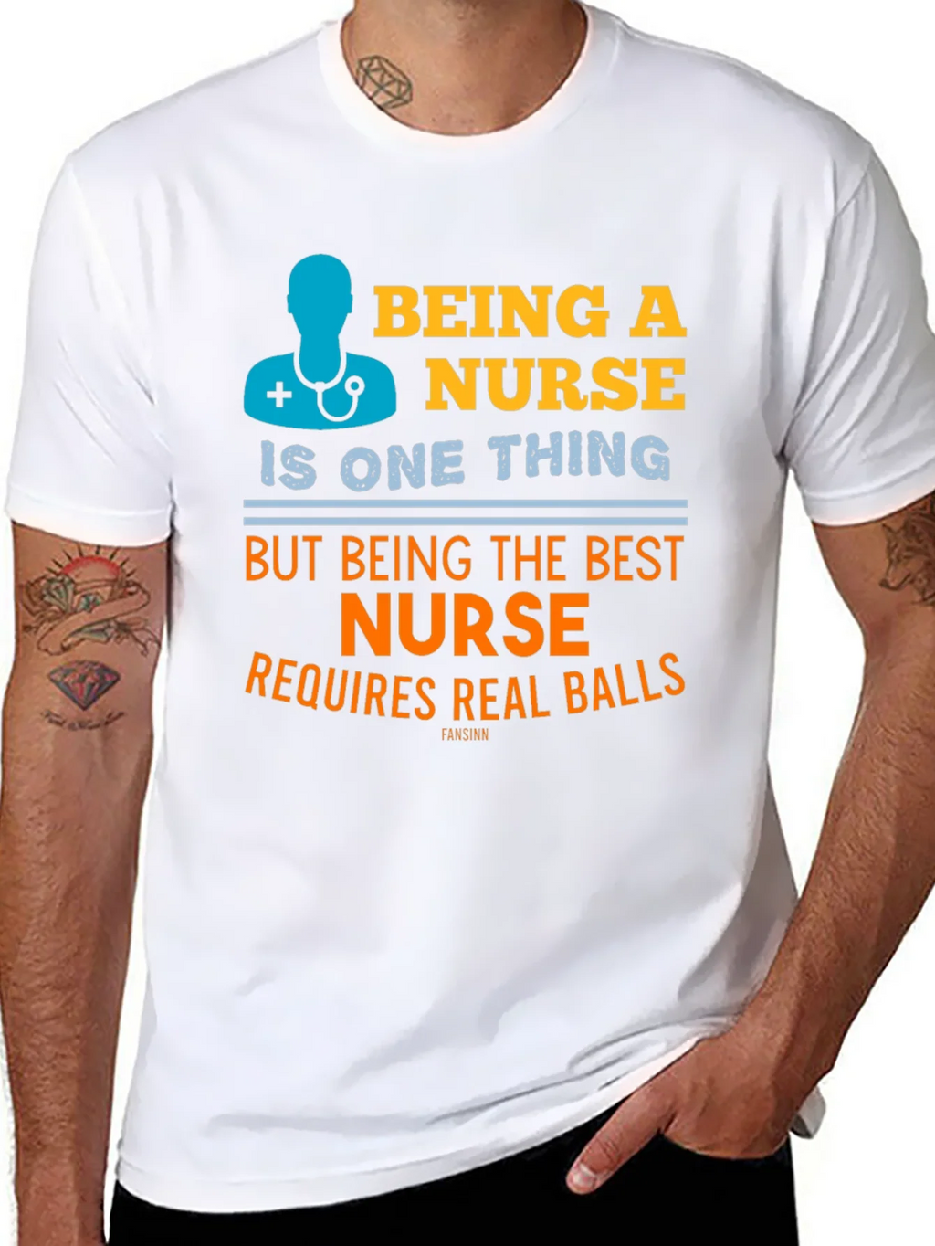 Being A Nurse Graphic T-Shirt product image 5