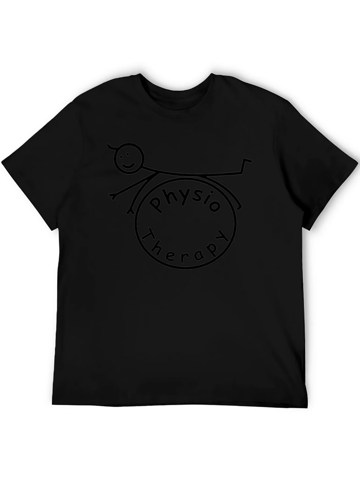 Physio Therapy T-Shirt: Stick Figure Design product image 2