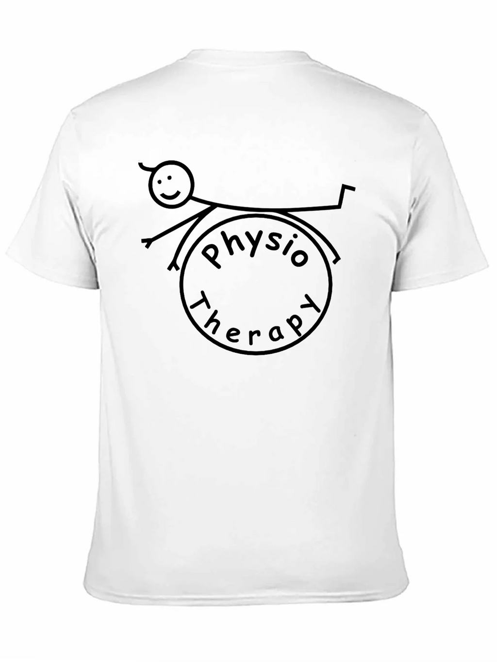 Physio Therapy T-Shirt: Stick Figure Design product image 3