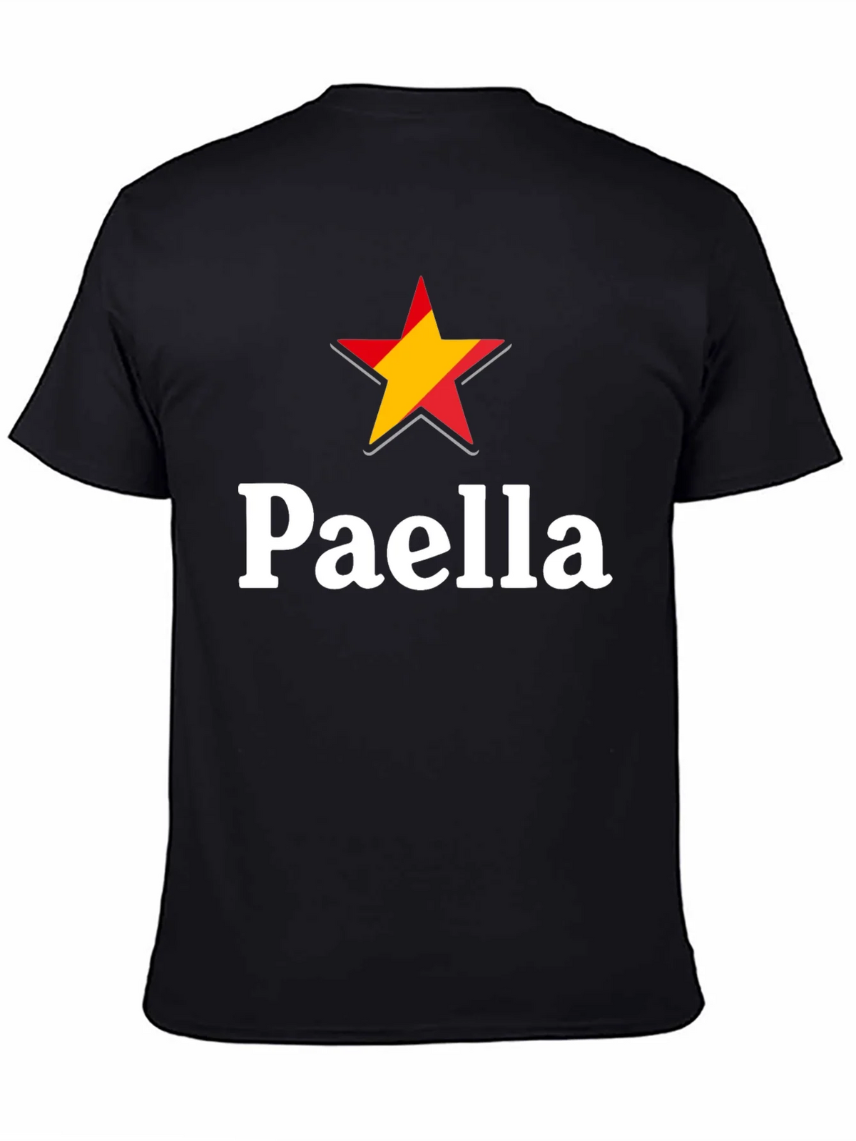 Paella Spain Star Graphic T-Shirt product image 4