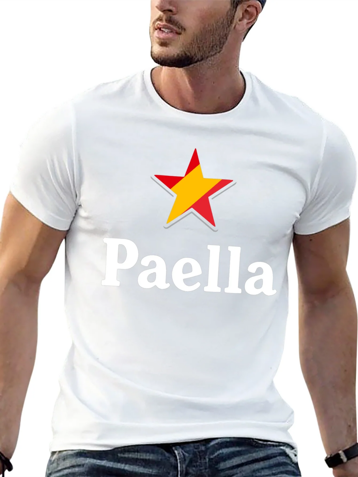 Paella Spain Star Graphic T-Shirt product image 12