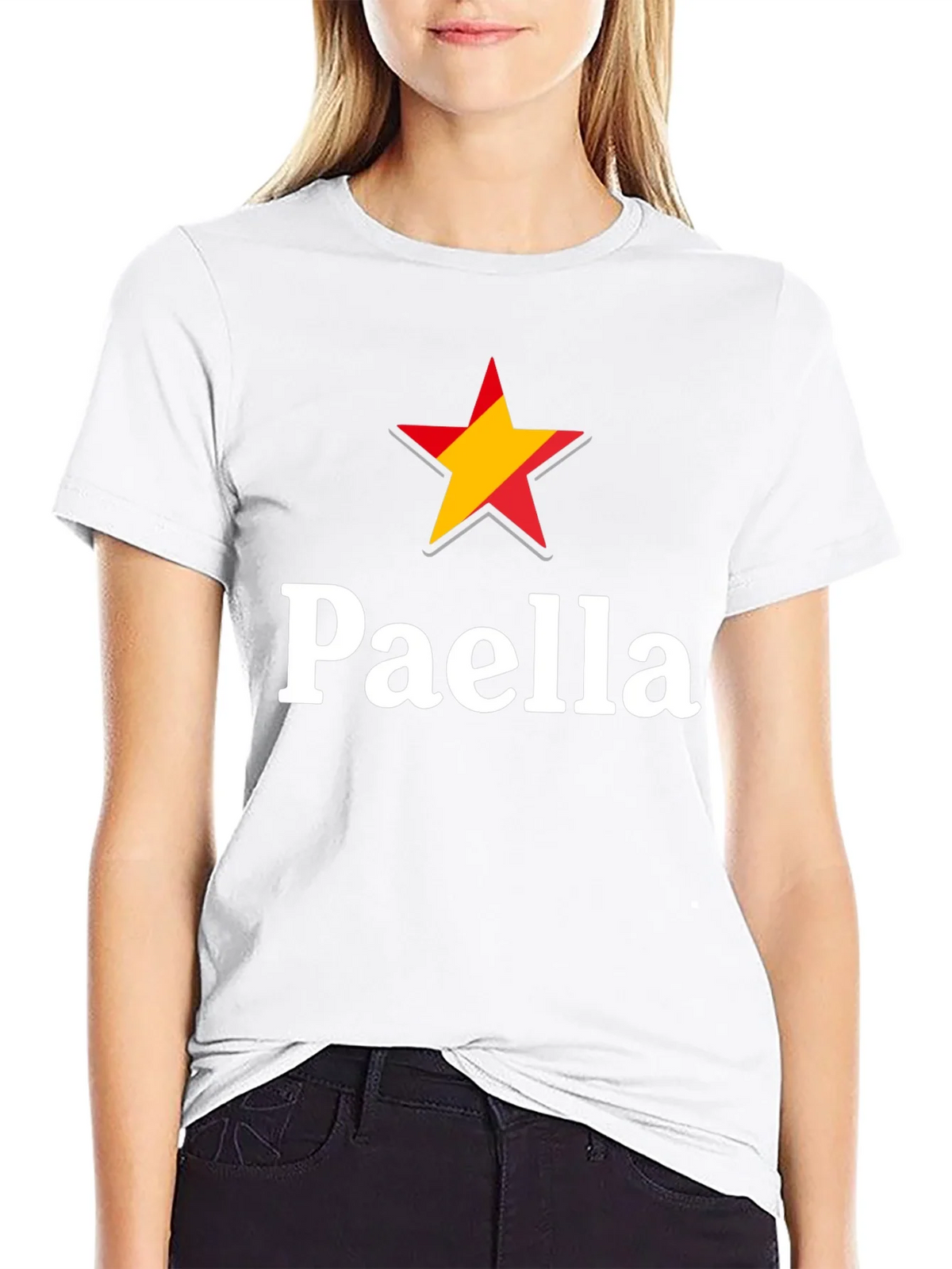 Paella Spain Star Graphic T-Shirt product image 8