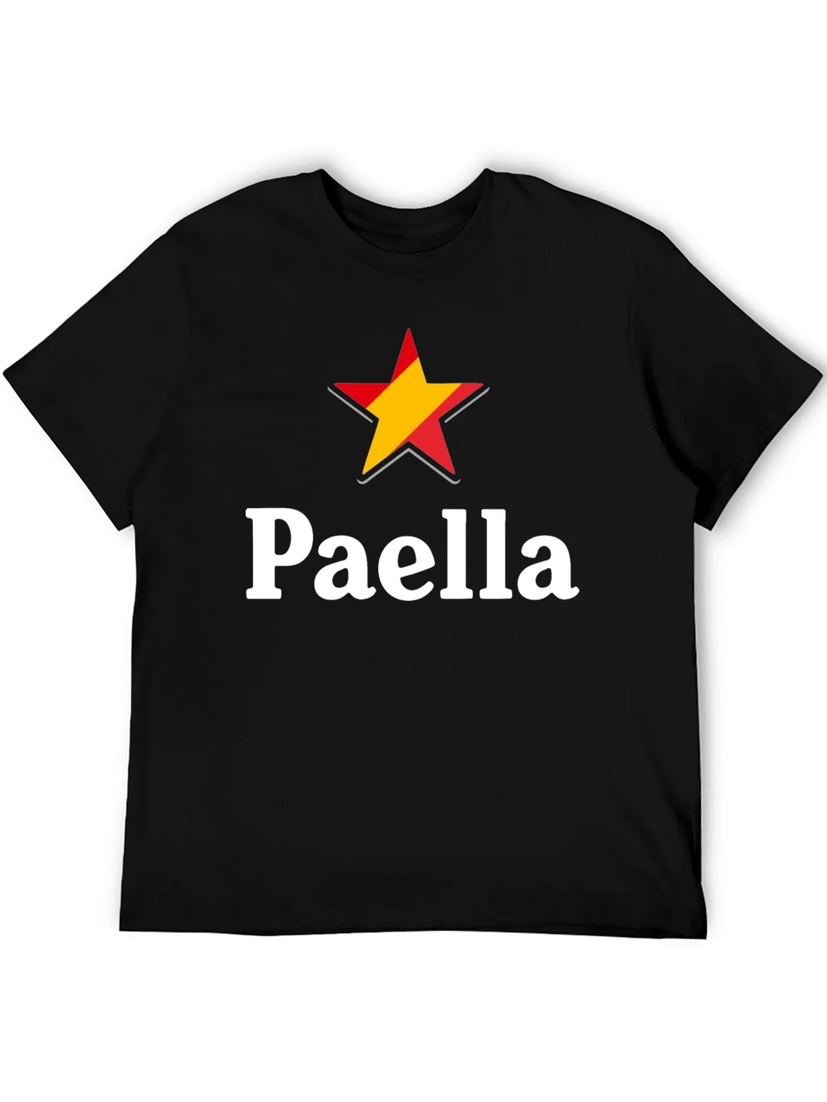 Paella Spain Star Graphic T-Shirt product image 5