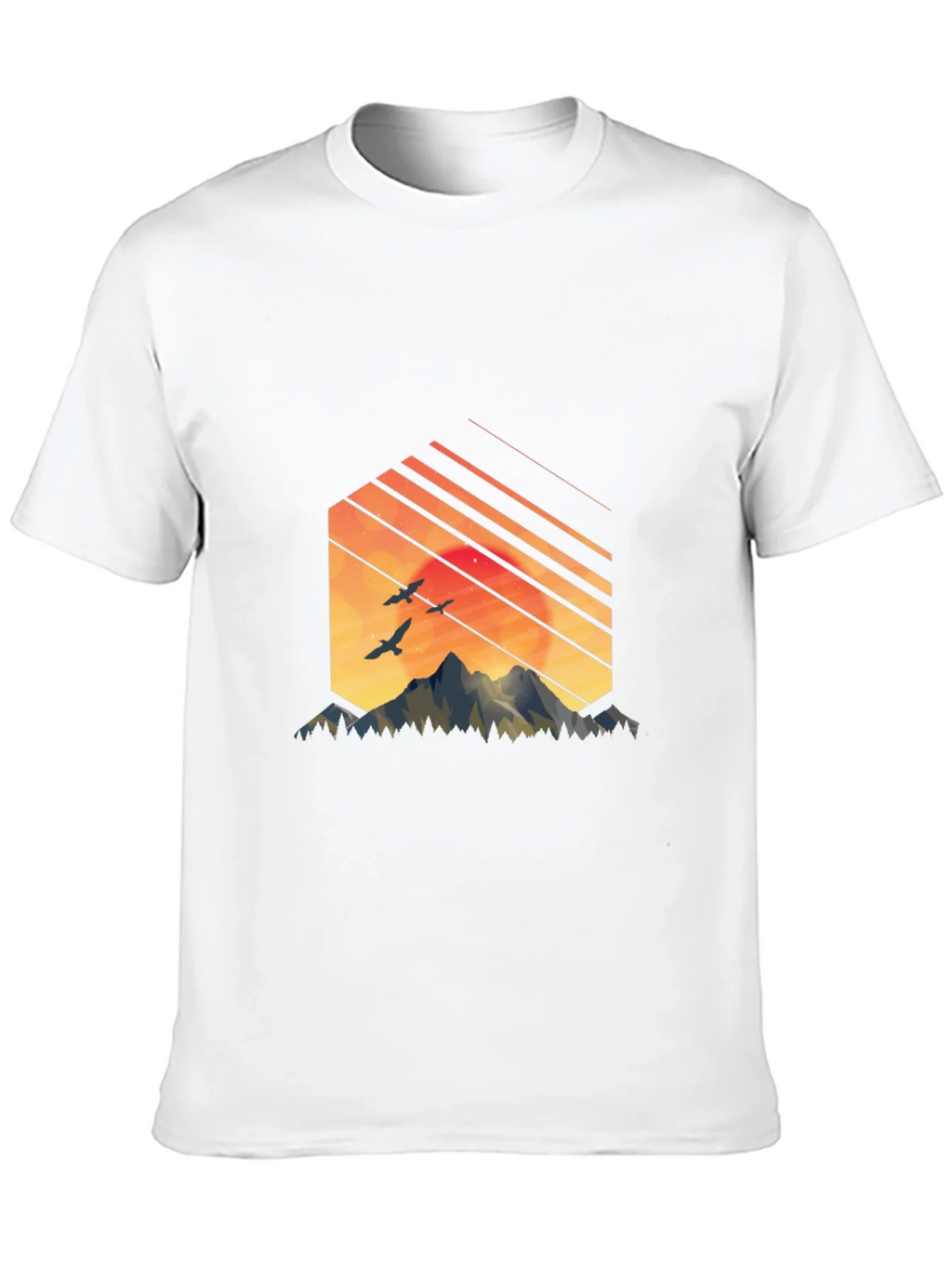 Sunset Mountain Graphic Tee product image 7