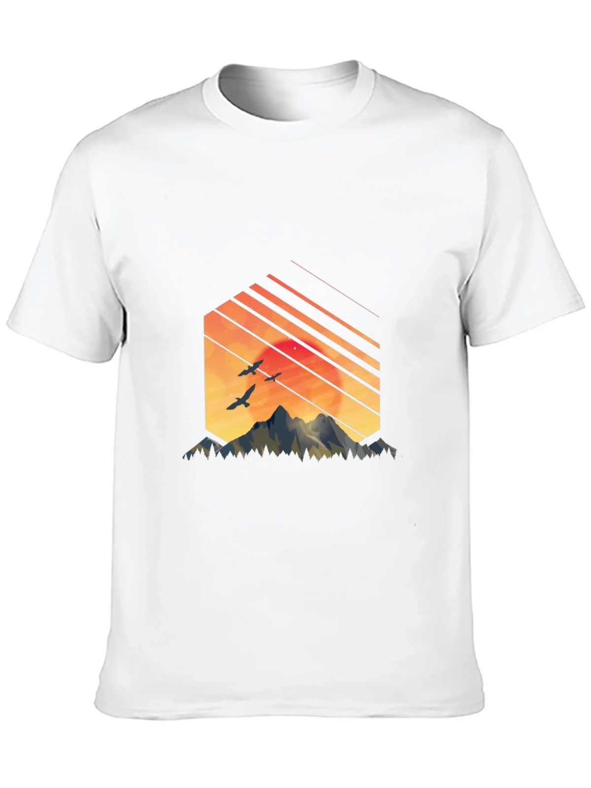 Sunset Mountain Graphic Tee product image 7