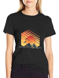 Sunset Mountain Graphic Tee product image 1