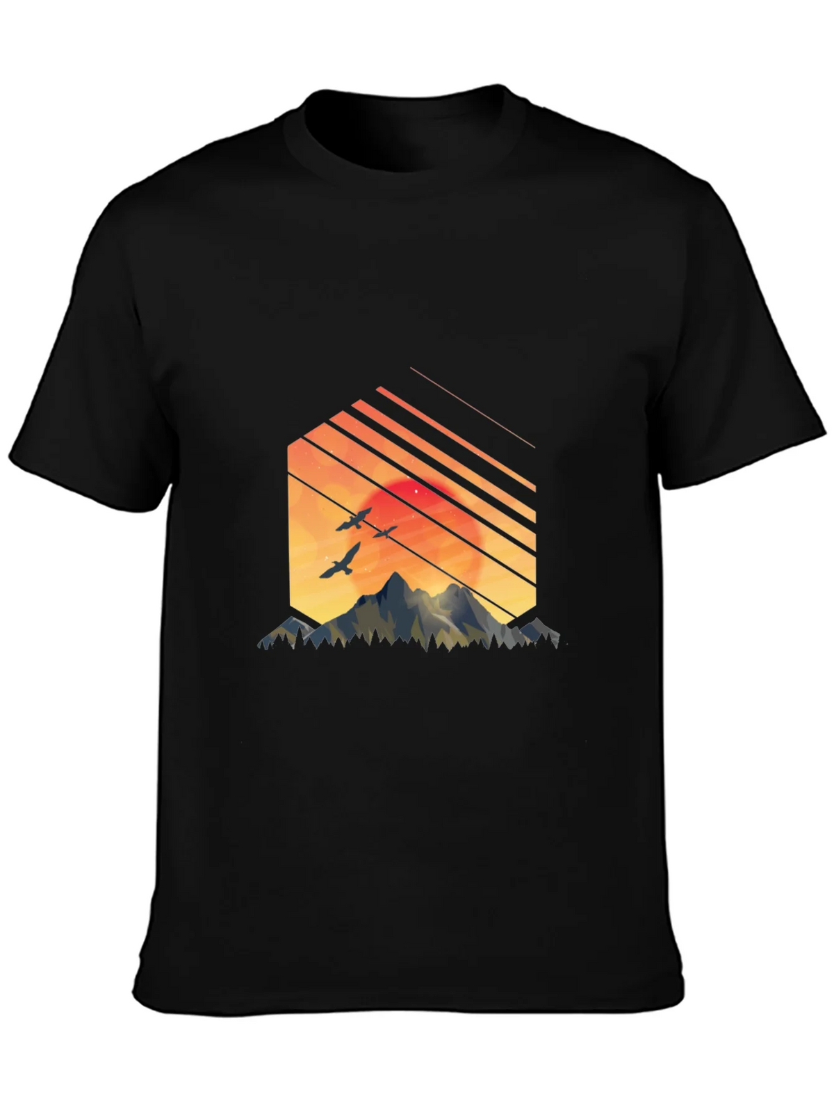 Sunset Mountain Graphic Tee product image 2