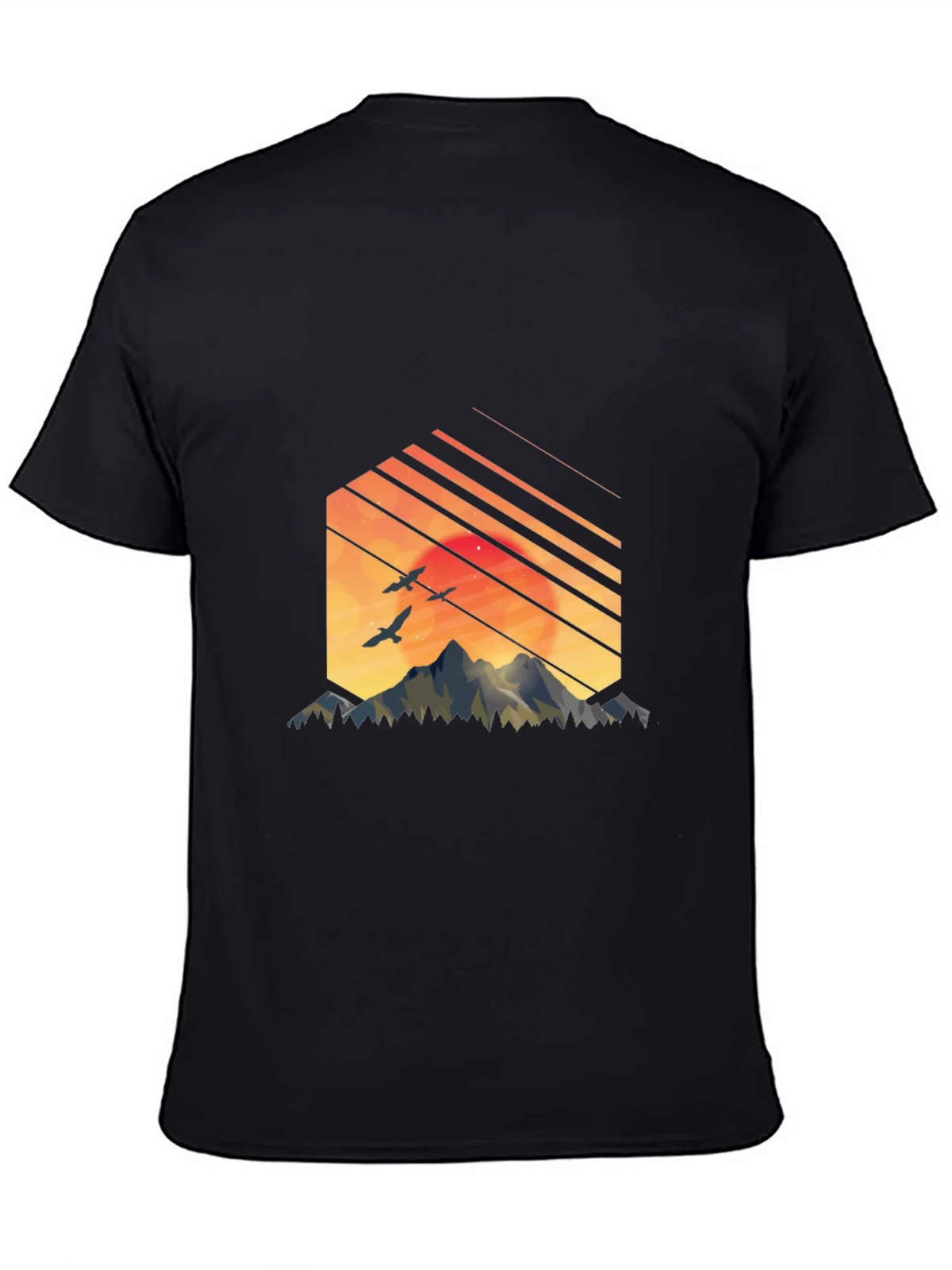 Sunset Mountain Graphic Tee product image 3