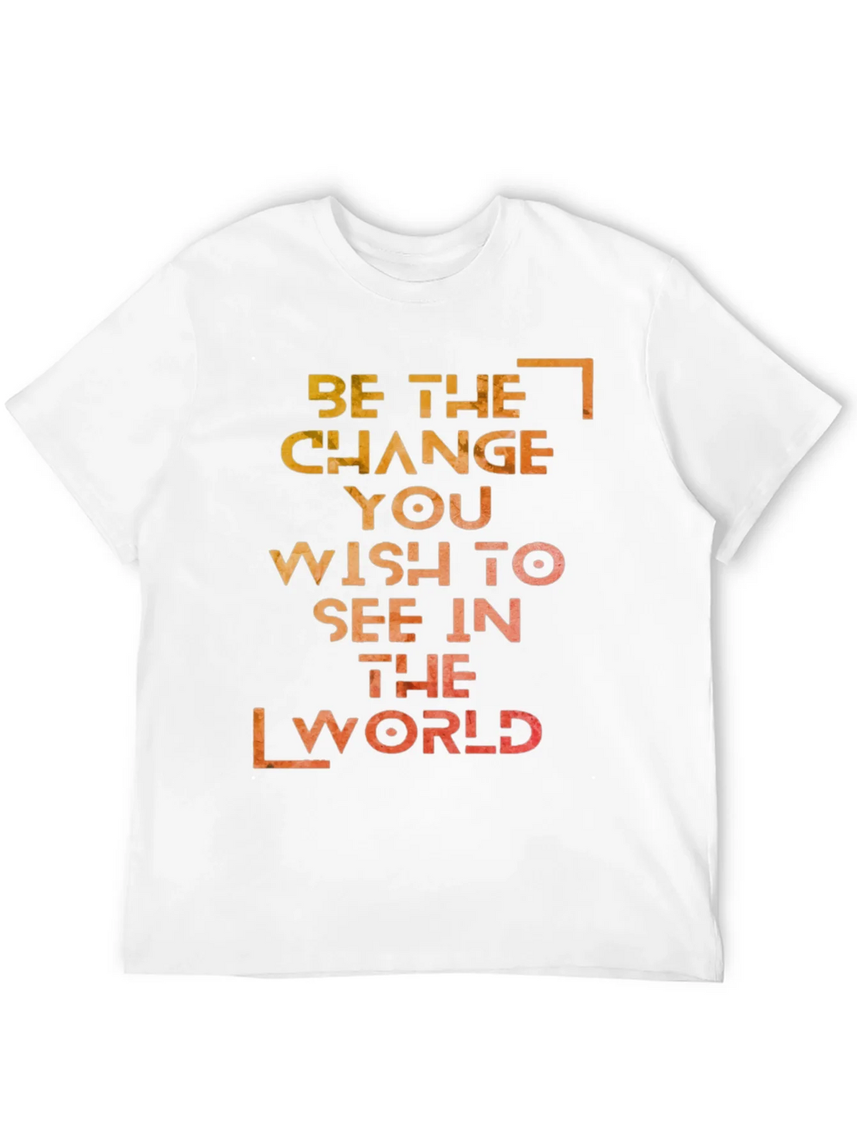 Inspirational Graphic T-Shirt: Be the Change product image 10