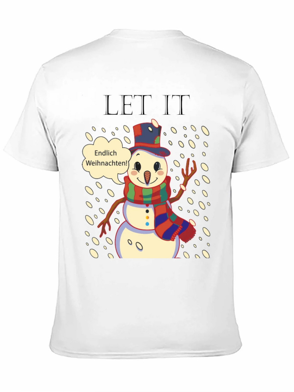 Festive Snowman T-Shirt - Endlich Weihnachten! product image 9