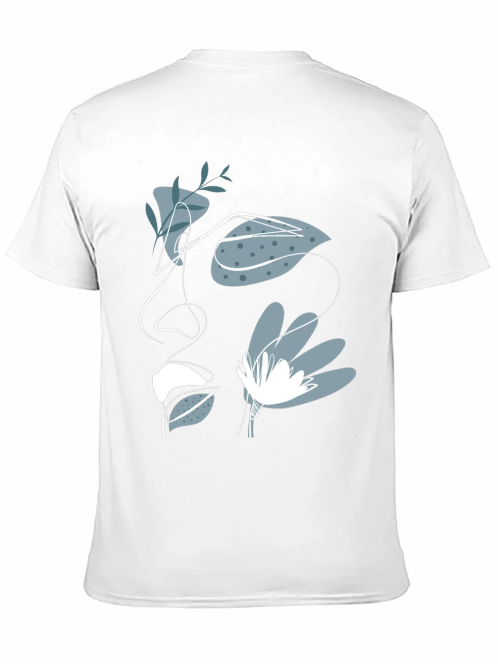 Abstract Face Graphic Tee - Modern Artistic T-Shirt product image 10