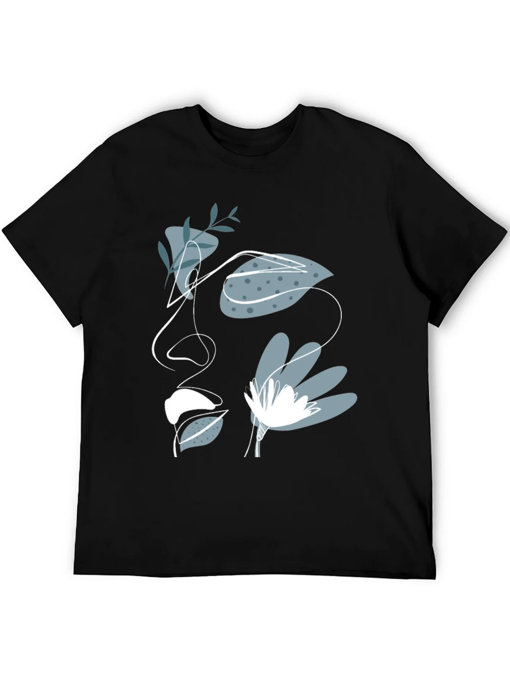 Abstract Face Graphic Tee - Modern Artistic T-Shirt product image 5