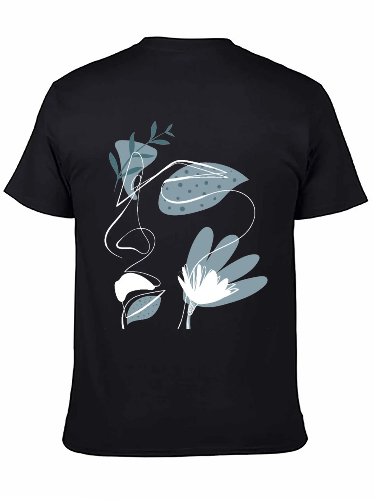 Abstract Face Graphic Tee - Modern Artistic T-Shirt product image 4