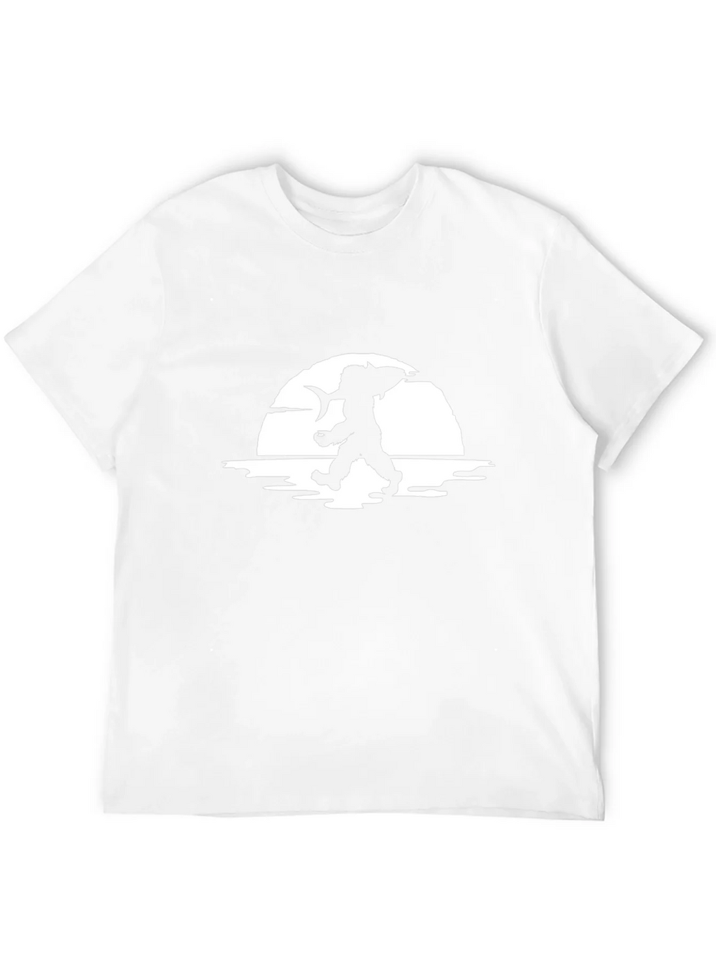 Fisherman Silhouette Graphic Tee product image 9