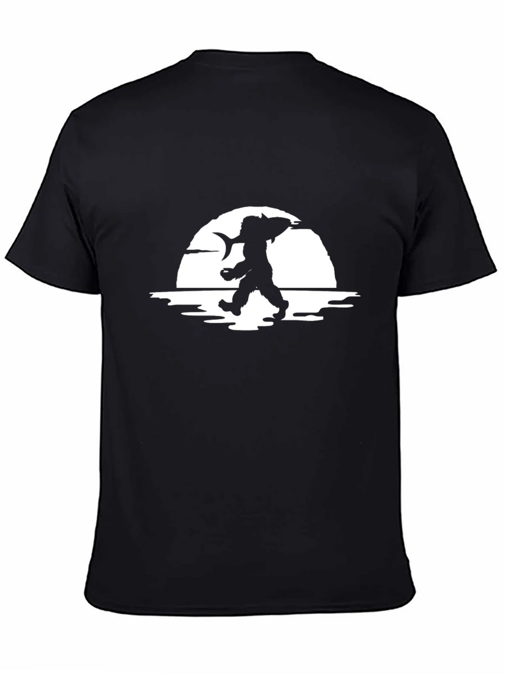 Fisherman Silhouette Graphic Tee product image 3
