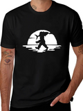 Fisherman Silhouette Graphic Tee product image 1