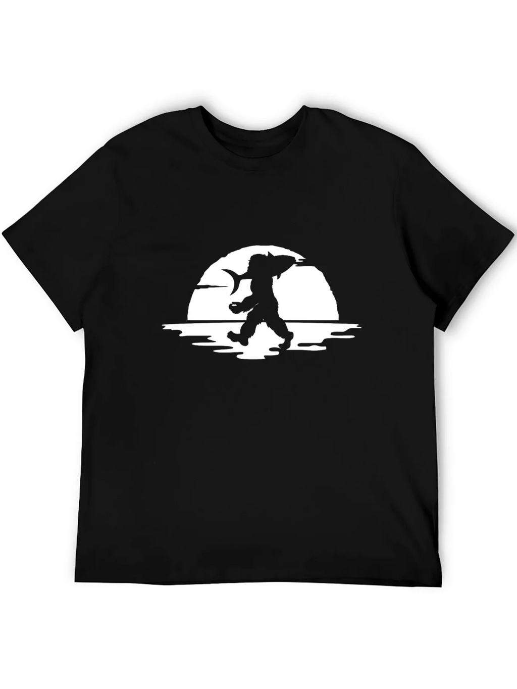 Fisherman Silhouette Graphic Tee product image 4