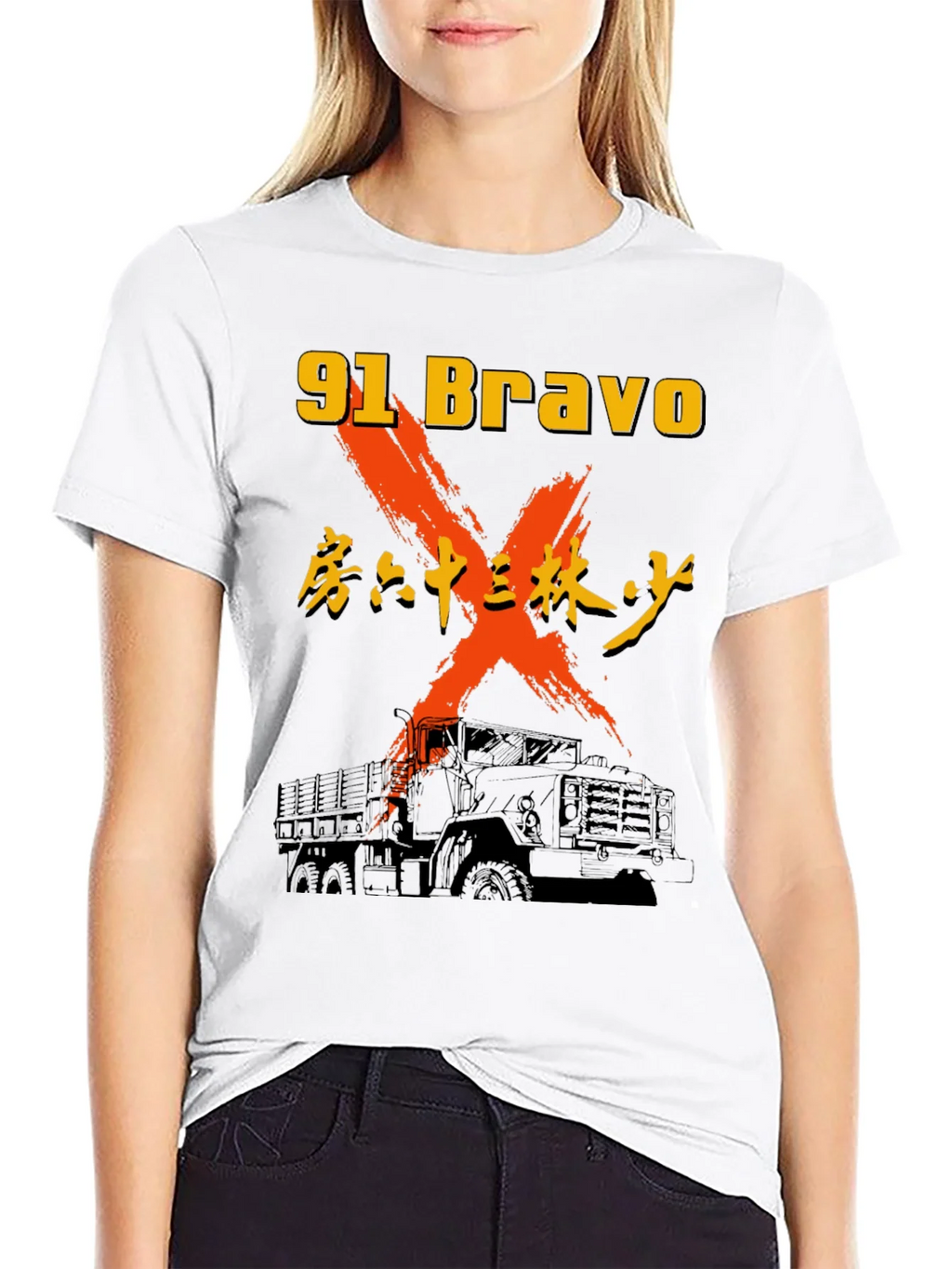 91 Bravo Truck Graphic Tee product image 8
