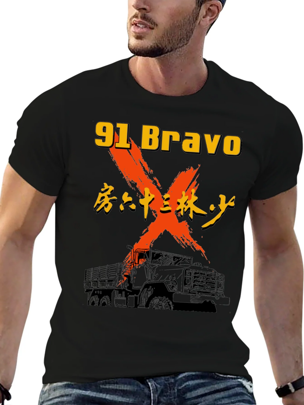 91 Bravo Truck Graphic Tee product image 6
