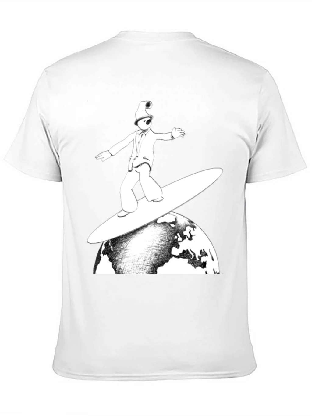 Surfing Earth T-Shirt - Unique Graphic Tee product image 9