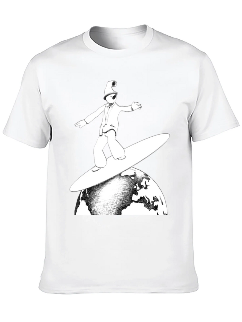 Surfing Earth T-Shirt - Unique Graphic Tee product image 8