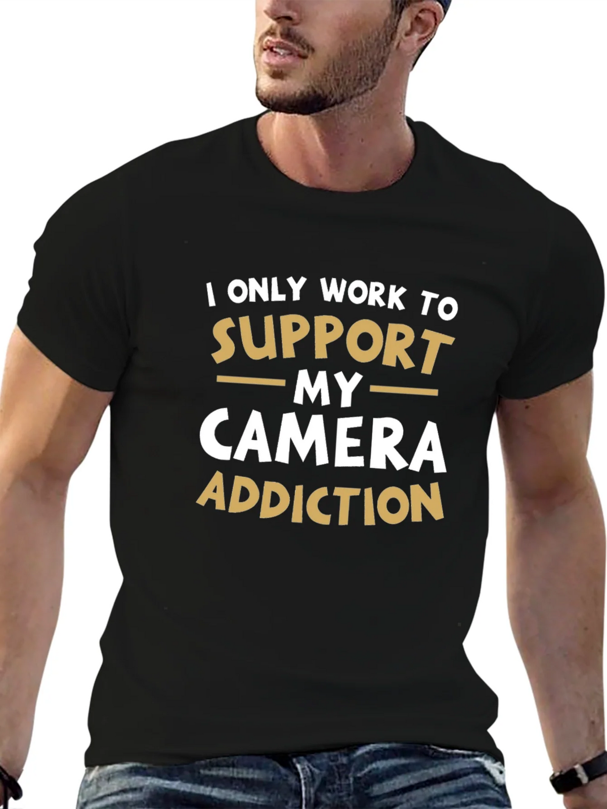 Camera Addiction T-Shirt: Support My Hobby! product image 6