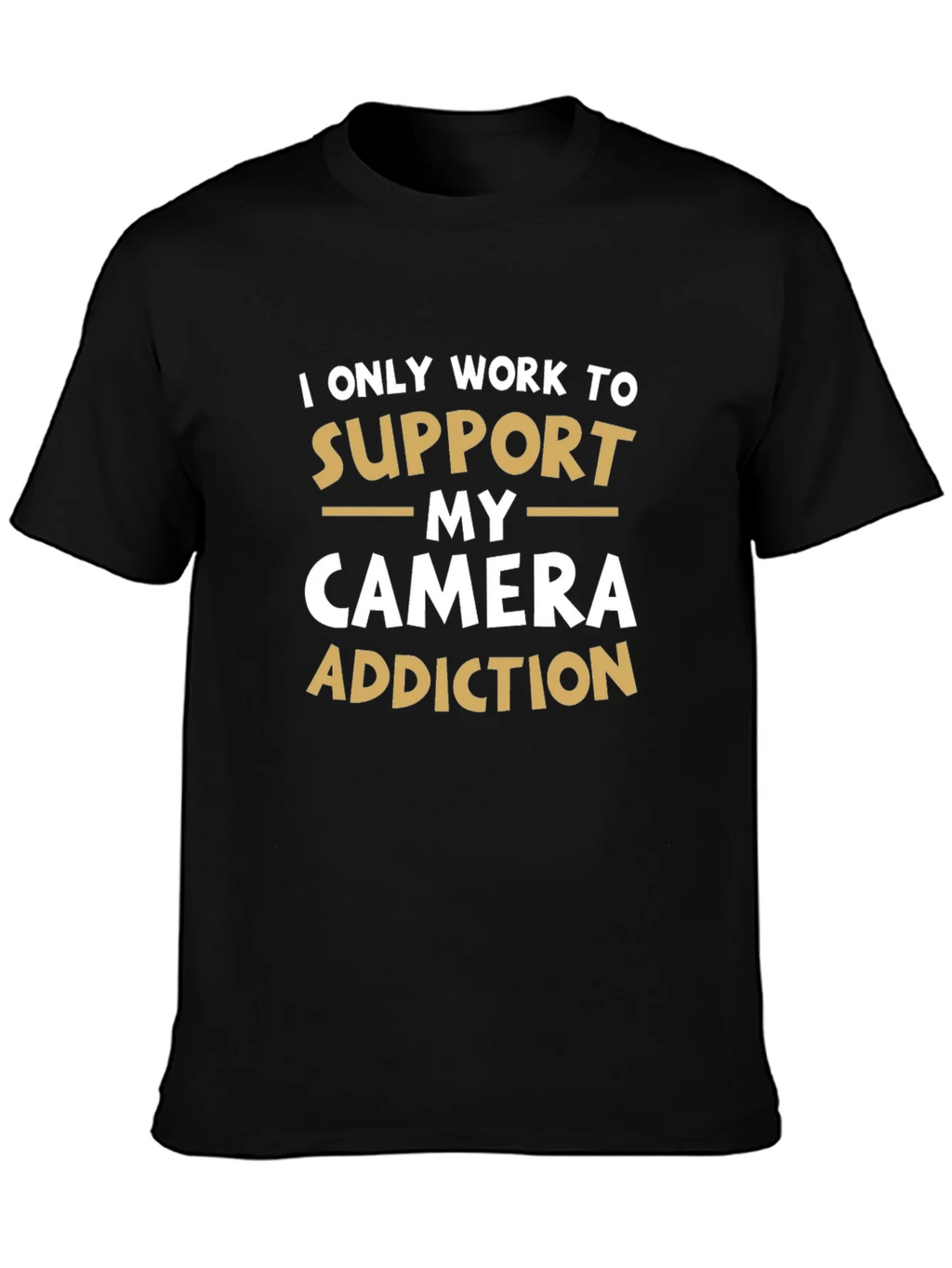 Camera Addiction T-Shirt: Support My Hobby! product image 3