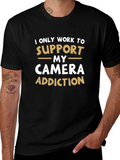 Camera Addiction T-Shirt: Support My Hobby! product image 1