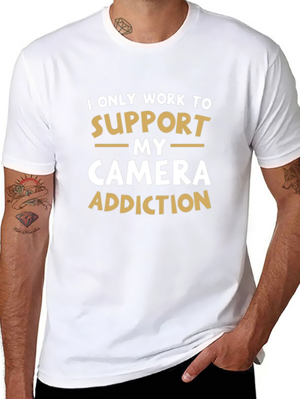 Camera Addiction T-Shirt: Support My Hobby! product image 7