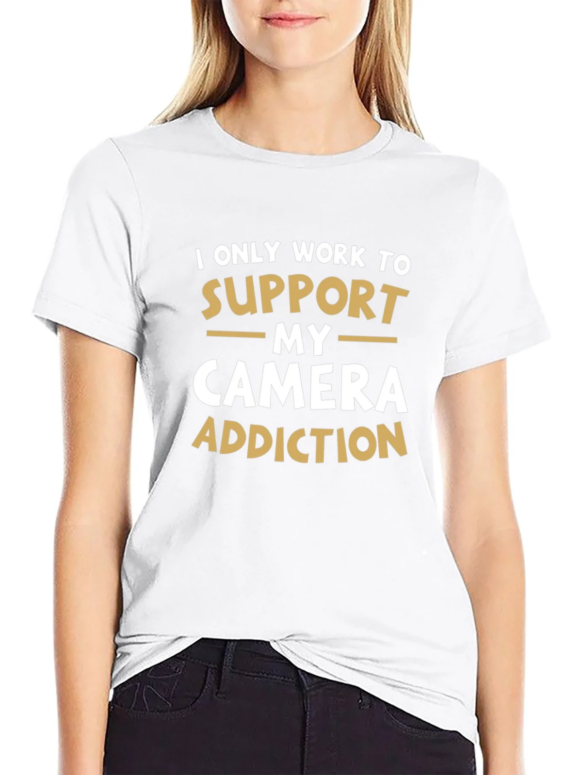 Camera Addiction T-Shirt: Support My Hobby! product image 8