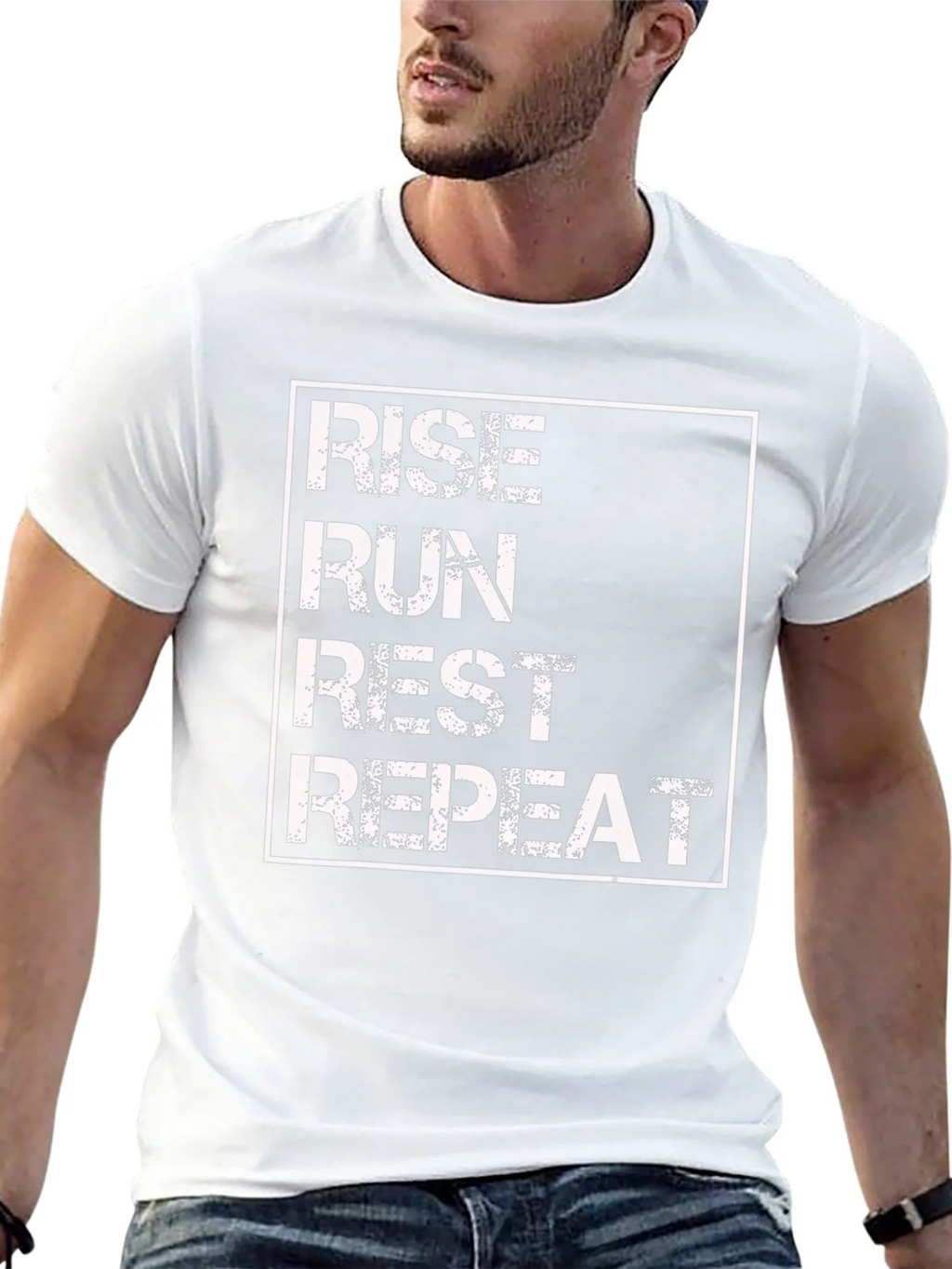 Rise Run Rest Repeat Graphic Tee product image 12