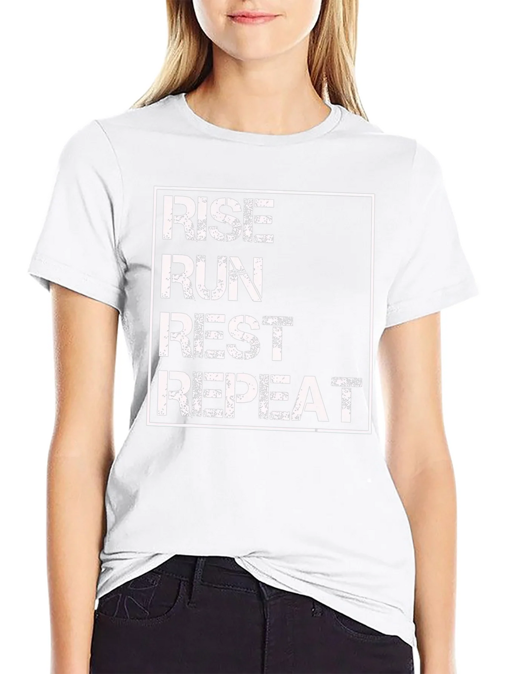 Rise Run Rest Repeat Graphic Tee product image 8