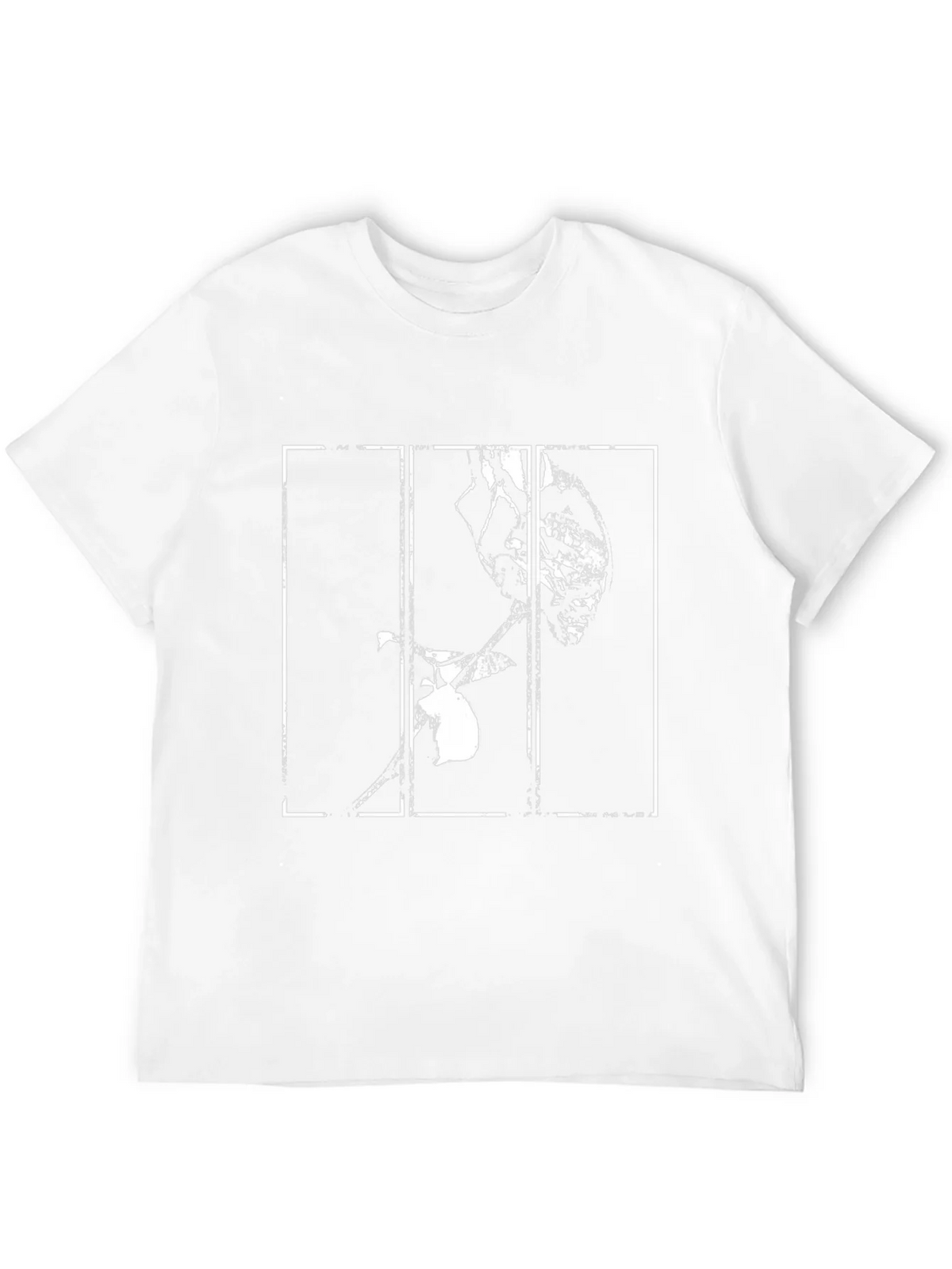 Black Rose Print Graphic T-Shirt product image 5