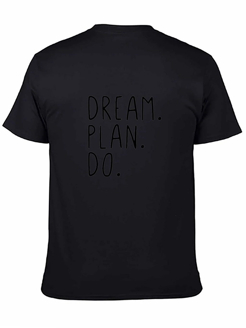 Dream Plan Do Black Graphic Tee product image 4