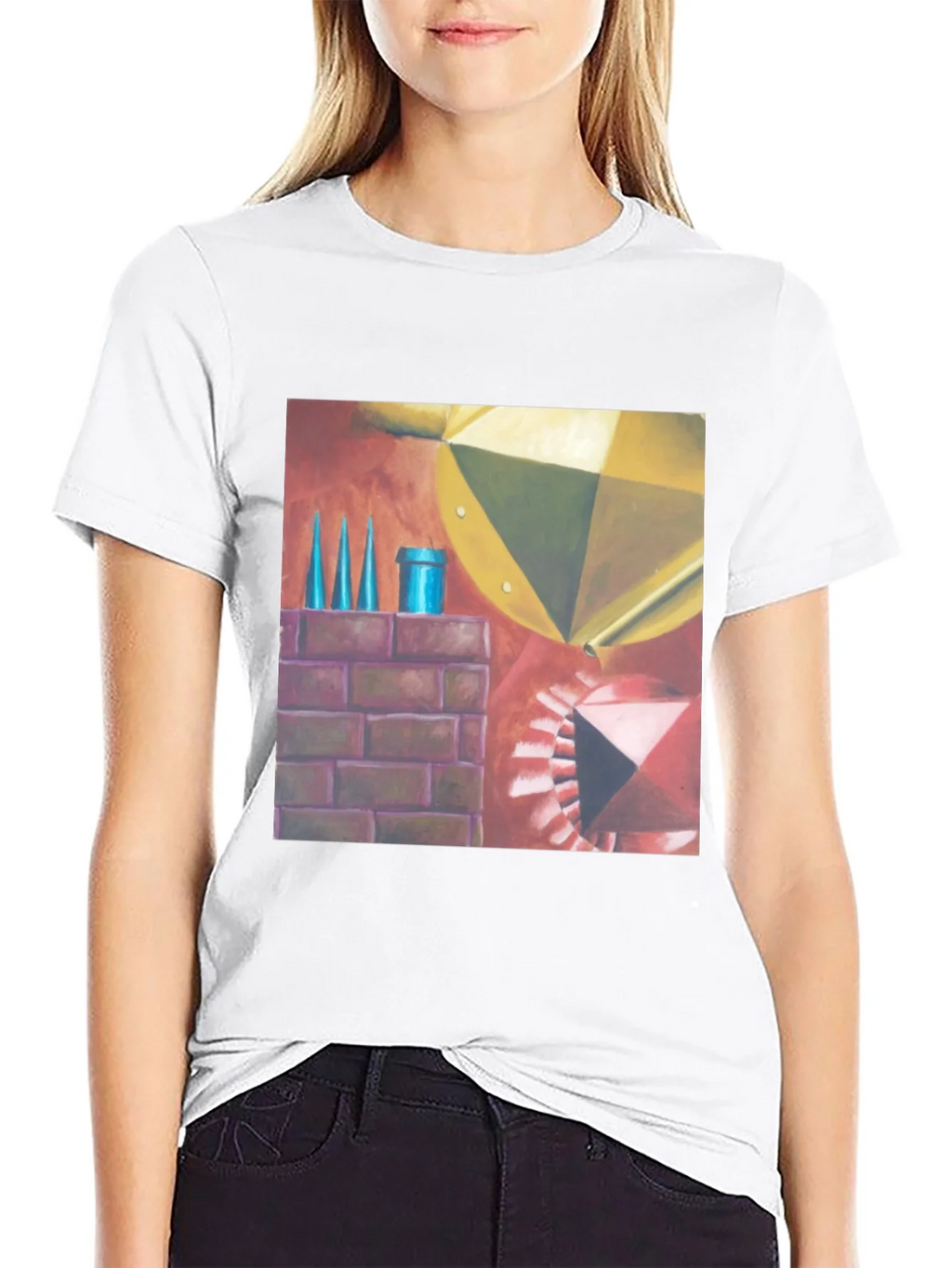 Geometric Art T-Shirt - Abstract Design Tee product image 8