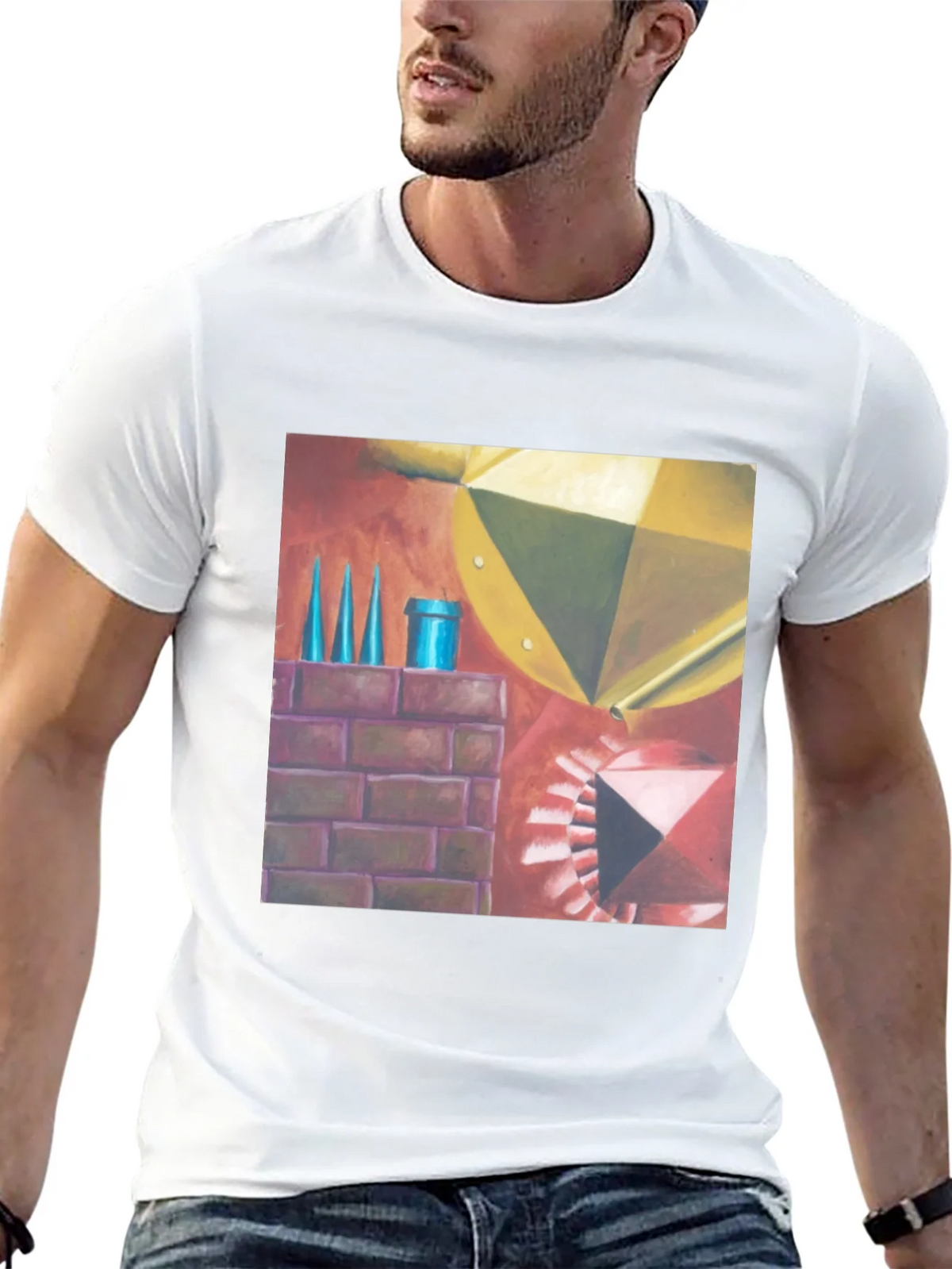 Geometric Art T-Shirt - Abstract Design Tee product image 12